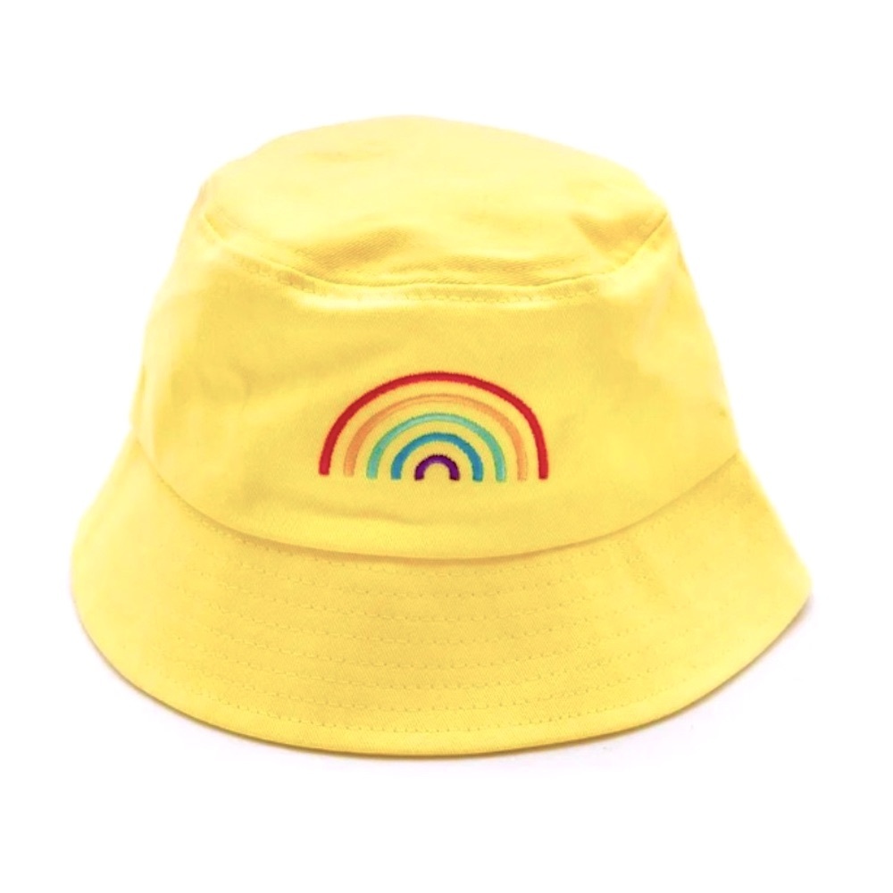 NWT Rainbow Buttercream Bucket Hat
